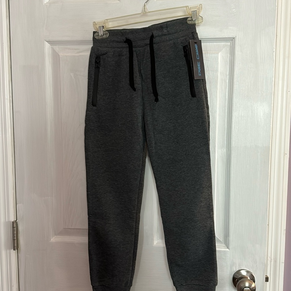 NWT Pure Champ boy’s dark gray jogger sweatpants